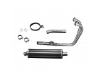 Delkevic Komplet 2-1 Udstødning Carbon CBF 500 (04-08) til Honda