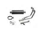 Delkevic Komplet 2-1 Udstødning Carbon GS 500 (89-09) til Suzuki