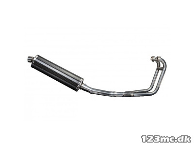 Delkevic Komplet 2-1 Udstødning Carbon GS 500 (89-09)