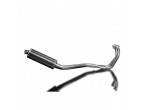 DELKEVIC KOMPLET 2-1 UDSTØDNING Carbon TDM 850 (91-01) til Yamaha