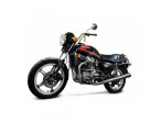 Delkevic Komplet 2-1 Udstødning Megaphone Rustfri CX 500 (78-82) til Honda CX 500 Custom