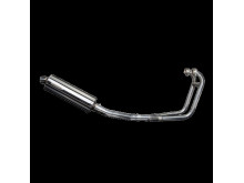 Delkevic Komplet 2-1 Udstødning Rustfri GS 500 (89-09)