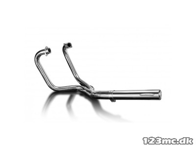 Delkevic Komplet 2-1 Udstødning Straight Rustfri CX 500 (78-82)