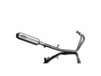 Delkevic Komplet 2-1 Udstødning Titanium 343mm CB 500 (91-98) til Honda