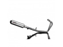 Delkevic Komplet 2-1 Udstødning Titanium 343mm CB 500 (91-98)