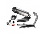 Delkevic Komplet 2-1 Udstødning Titanium CBF 500 (04-08) til Honda