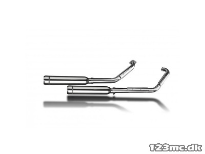 DELKEVIC Komplet 2-2 bull nose 410mm udstødning M 800 Intruder (05-15)