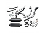 Delkevic Komplet 2-2 Udstødning Carbon SV650/S (98-02) til Suzuki