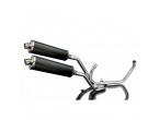 Delkevic Komplet 2-2 Udstødning Carbon SV650/S (98-02) til Suzuki