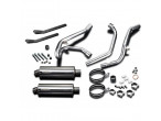 Delkevic Komplet 2-2 Udstødning Rustfri SV650/S (98-02) til Suzuki