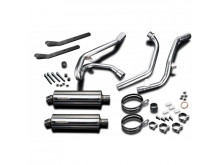 Delkevic Komplet 2-2 Udstødning Rustfri SV650/S (98-02)