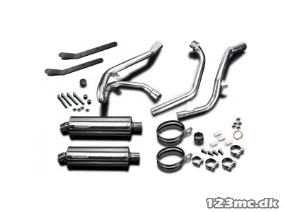 Delkevic Komplet 2-2 Udstødning Rustfri SV650/S (98-02)