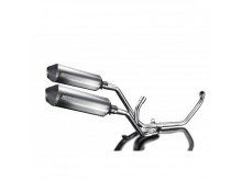 Delkevic Komplet 2-2 Udstødning Titanium SV650/S (98-02)