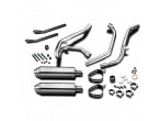 Delkevic Komplet 2-2 Udstødning Tri SV650/S (98-02) til Suzuki