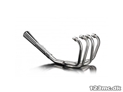 Delkevic Komplet 4-1 Megaphone Udstødning Rustfri CB 650 C (79-84)