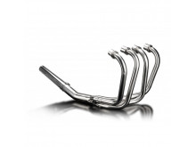 Delkevic Komplet 4-1 straight Udstødning Rustfri CB 650 C (79-84)