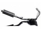 Delkevic Komplet 4-1 Udstødning Carbon CB 600 F (07-13) til Honda CB 600 F Hornet