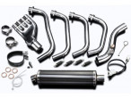 Delkevic Komplet 4-1 Udstødning Carbon CB 600 F (07-13) til Honda CB 600 F Hornet