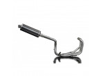 Delkevic Komplet 4-1 Udstødning Carbon CB 600 F (98-02) til Honda CB 600 F Hornet