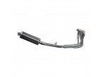 Delkevic Komplet 4-1 Udstødning Carbon CBR 1100 XX (96-09) til Honda