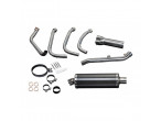 Delkevic Komplet 4-1 Udstødning Carbon CBR 1100 XX (96-09) til Honda