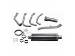 Delkevic Komplet 4-1 Udstødning Carbon CBR 1100 XX (96-09) til Honda