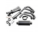 Delkevic Komplet 4-1 Udstødning Carbon CBR 600 F (91-98) til Honda