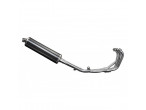 Delkevic Komplet 4-1 Udstødning Carbon CBR 600 F (91-98) til Honda