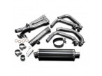 Delkevic Komplet 4-1 Udstødning Carbon CBR 600 F (91-98) til Honda