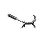 Delkevic Komplet 4-1 Udstødning Carbon CBR 900 RR (92-99) til Honda