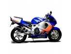 Delkevic Komplet 4-1 Udstødning Carbon CBR 900 RR (92-99) til Honda