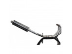 Delkevic Komplet 4-1 Udstødning Carbon CBR 900 RR (92-99) til Honda