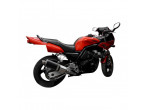 DELKEVIC KOMPLET 4-1 UDSTØDNING Carbon FZS 600 (98-03) til Yamaha FZ6