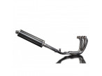 DELKEVIC KOMPLET 4-1 UDSTØDNING Carbon FZS 600 (98-03) til Yamaha FZ6