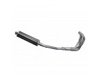 Delkevic Komplet 4-1 Udstødning Carbon GSF1250 Bandit (07-16) til Suzuki