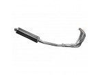 Delkevic Komplet 4-1 Udstødning Carbon GSF650 Bandit (05-07) til Suzuki