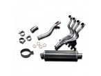 Delkevic Komplet 4-1 Udstødning Carbon GSX-R 1000 (12-16) til Suzuki
