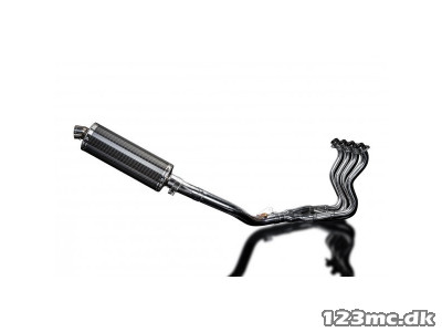 Delkevic Komplet 4-1 Udstødning Carbon GSX-R 1000 (12-16)