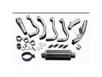 Delkevic Komplet 4-1 Udstødning Carbon GSX-S 1000 (15-20) til Suzuki