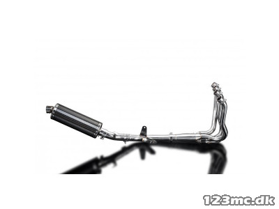 Delkevic Komplet 4-1 Udstødning Carbon GSX-S 1000 (15-20)