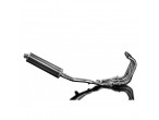 DELKEVIC KOMPLET 4-1 UDSTØDNING Carbon GSX1400 (06-07) til Suzuki