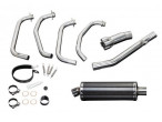Delkevic Komplet 4-1 Udstødning Carbon GSX750F (98-06)