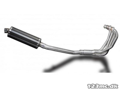 Delkevic Komplet 4-1 Udstødning Carbon GSX750F (98-06)