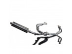 Delkevic Komplet 4-1 Udstødning Carbon VFR 800 (98-01) til Honda VFR 800 F