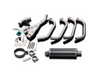 Delkevic Komplet 4-1 Udstødning Carbon XJ 600 (92-04) til Yamaha