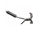 DELKEVIC KOMPLET 4-1 UDSTØDNING Carbon YZF600R Thundercat (96-07) til Yamaha