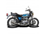 Delkevic Komplet 4-1 Udstødning Megaphone Rustfri CB 550 Four (75-77) til Honda