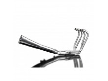 Delkevic Komplet 4-1 Udstødning Megaphone Rustfri CB 550 Four (75-77)