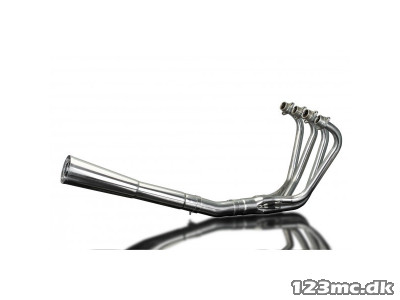 Delkevic Komplet 4-1 Udstødning Megaphone Rustfri CB 750 C (80-83)