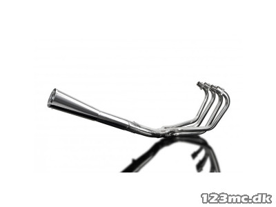 Delkevic Komplet 4-1 Udstødning Megaphone Rustfri CB 750 F (75-76)